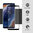 Full Coverage Tempered Glass Screen Protector for Nokia 9 PureView - Black